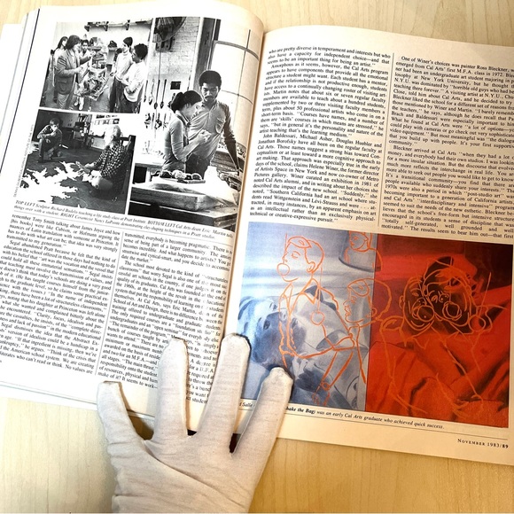 ARTnews 1983. Collectible. EUC - Picture 5 of 9